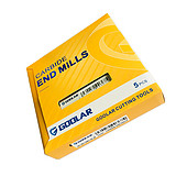 四刃合金铣刀G550-4M  4.0*12*50*4-4F 钴乐