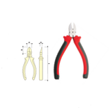 NP-5 捷科 双色柄电讯剪切钳