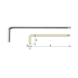 BM-5C 捷科 球头加长内六角扳手