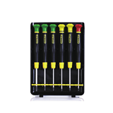 史丹利 6件套一字、十字、花形微型螺丝批组套