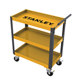 史丹利 3格工具推车