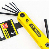 史丹利 7件套公制折叠式内六角扳手1.5-6mm