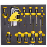 史丹利 22件套英制紧固工具托