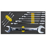 史丹利 EVA工具托组套-10件双开口扳手