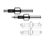 werka 机械式寻边器 7412-010 测头尺寸10mm