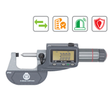 单尖头压接数显千分尺 217-6186 0-20mm/0-0.8